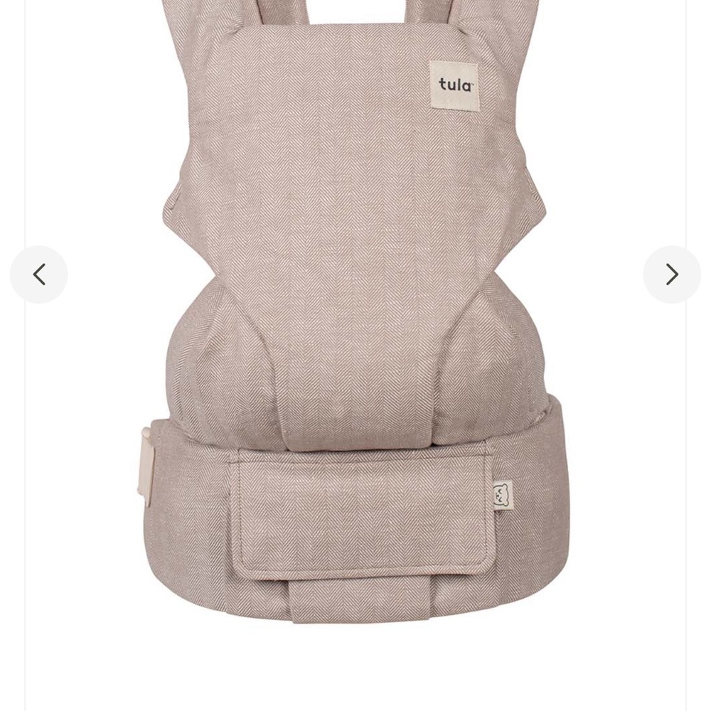 Tula Linen Free to Grow carrier Sand